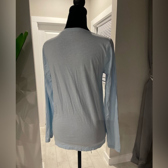 J Crew Light Blue “Light Dog” Collector Tee - S - Picture 5 of 7